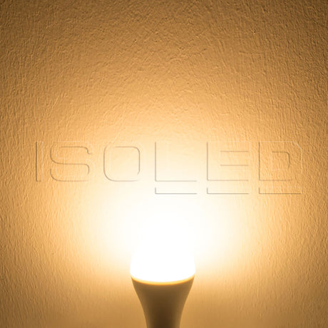 E27 LED Birne 15W A60, 240°, milky, warmweiß