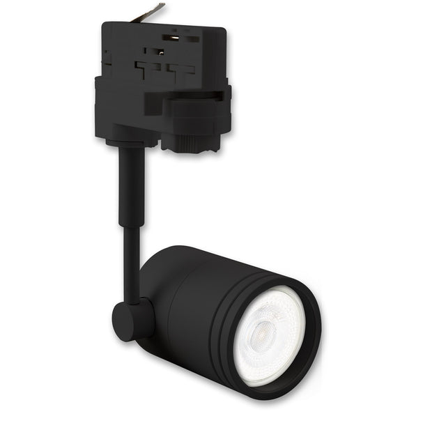 3-Phasen Schienen-Adapter für GU10-Spots schwarz matt - Beleuchtung