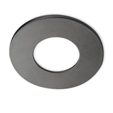 Cover Aluminium rund schwarz matt für Sys-68