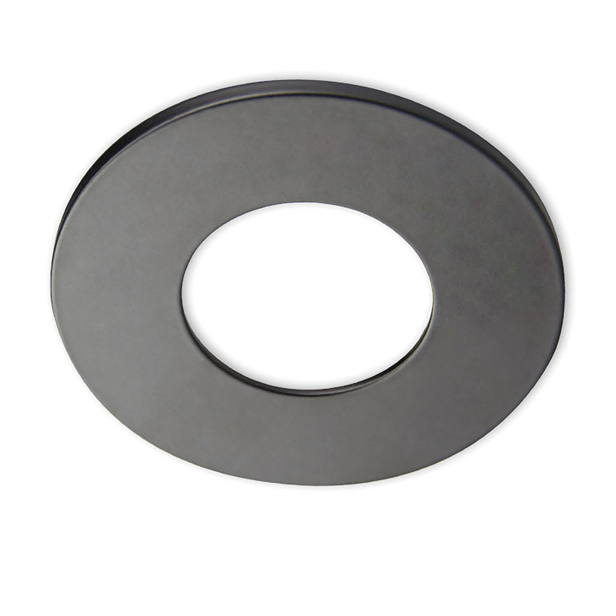 Cover Aluminium rund schwarz matt für Sys-68
