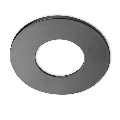 Cover Aluminium rund schwarz matt für Sys-68