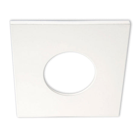 Cover Aluminium eckig weiß matt für Sys-68