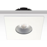 Cover Aluminium eckig weiß matt für Sys-68