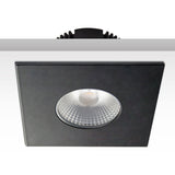 Cover Aluminium eckig schwarz matt für Sys-68