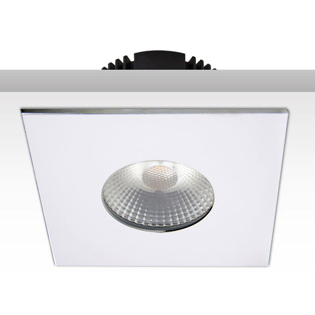 Cover Aluminium eckig chrom für Sys-68