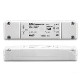 DALI-Steuereingang (DT4), benötigt eine Mindestlast von 10W. Installation und Anschluss ausschließlich Spannungsfrei durchführen!