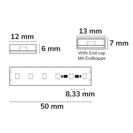 LED AQUA840 CC Flexband 24V DC 12W IP68 4000K 15m Rolle 120 LED/m - Beleuchtung