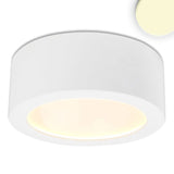 LED Aufbauleuchte LUNA 18W weiß rund DN173 indirektes Licht warmweiß dimmbar - Beleuchtung