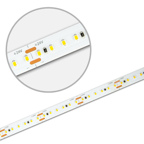 LED CRI930 Linear10 Flexband, 24V DC, 6W, IP20, 3000K, 20m Rolle, 180 LED/m