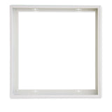 Aufbaurahmen weiß RAL 9016 Höhe 5cm für LED Panels 625x625 vormontiert zur Schnellmontage - Beleuchtung