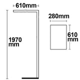 LED Office Pro Stehleuchte Up&Down 40W + 40W Licht-/Bewegungssensor UGR<19 neutralweiß Dimm-Regl - Beleuchtung