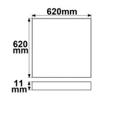 LED Panel Business Line 625 UGR<19 2H/2H 36W Rahmen weiß RAL 9016 warmweiß Push/DALI dimmbar - Beleuchtung