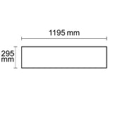 LED Panel Business Line 1200 UGR<19 2H/2H 36W Rahmen weiß RAL 9016 neutralweiß Push/DALI dimmbar - Beleuchtung