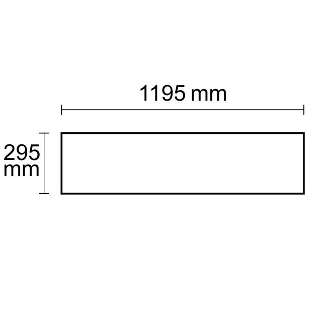 LED Panel Business Line 1200 UGR<19 2H/2H 36W Rahmen weiß RAL 9016 neutralweiß Push/DALI dimmbar - Beleuchtung
