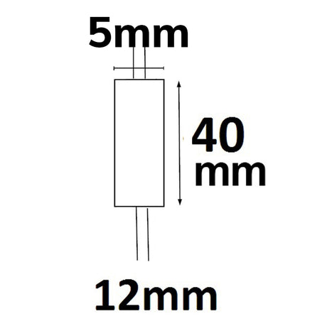 LED Strip Mini Kabel PWM-Dimmer, 1 Kanal, 12-24V DC 3A