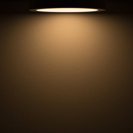 LED Deckenleuchte weiß, 24W, rund, DN300, warmweiß, dimmbar