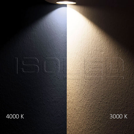 LED Einbaustrahler Sys-90, 12W, weißdynamisch 3000-4000K, DALI DT8 dimmbar (exkl. Cover)