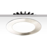 Cover Aluminium rund chrom matt für Sys-90