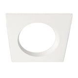 Cover Aluminium rückversetzt weiß für Sys-90