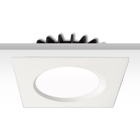 Cover Aluminium rückversetzt weiß für Sys-90