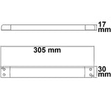 LED Trafo 12V/DC 0-60W slim SELV - Beleuchtung