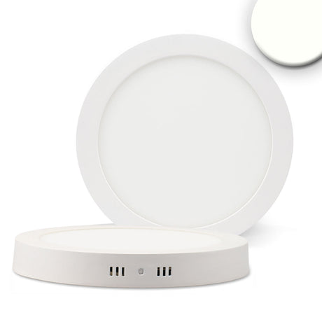 LED Deckenleuchte weiß 24W rund DN300 neutralweiß dimmbar - Beleuchtung