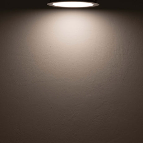 LED Deckenleuchte weiß 24W rund DN300 neutralweiß dimmbar - Beleuchtung
