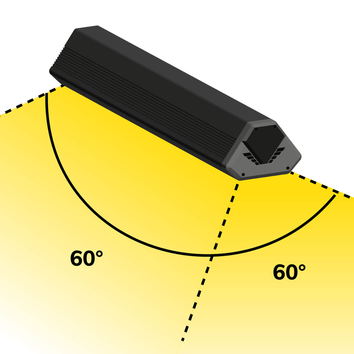 LED Hallenleuchte LN 150W, 60°, IP65, 1-10V dimmbar, kaltweiß