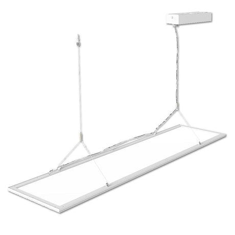 LED Office Hängeleuchte Up&Down 20W + 20W 30x120cm weiß UGR<19 4000K dimmbar - Beleuchtung