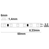 LED CRI930 MICRO Linear Flexband 24V DC 15W IP20 3000K 5m Rolle 120 LED/m - Beleuchtung