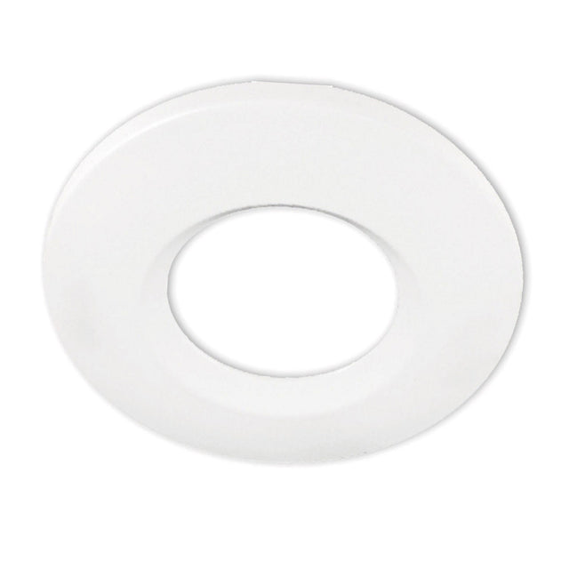 Cover Aluminium rund/Kante weiß matt für Sys-68
