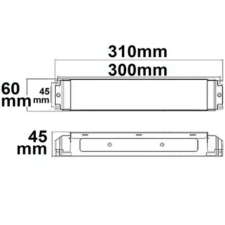 LED PWM-Trafo 24V/DC 0-200W IP20 1-10V/Push/DALI dimmbar - Beleuchtung
