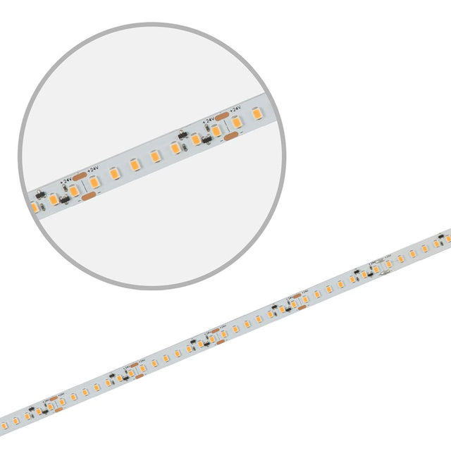 LED CRI940 Vollspektrum Linear Flexband 24V DC 14W IP20 4000K 5m Rolle 160 LED/m - Beleuchtung