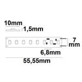 LED CRI830 High-Lumen CC Flexband 24V DC 21W IP20 3000K 150 lm/W 5m Rolle 140 LED/m - Beleuchtung