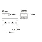 LED AQUA940 Flexband milchig 24V DC 10W IP67 4000K 5m Rolle 240 LED/m - Beleuchtung