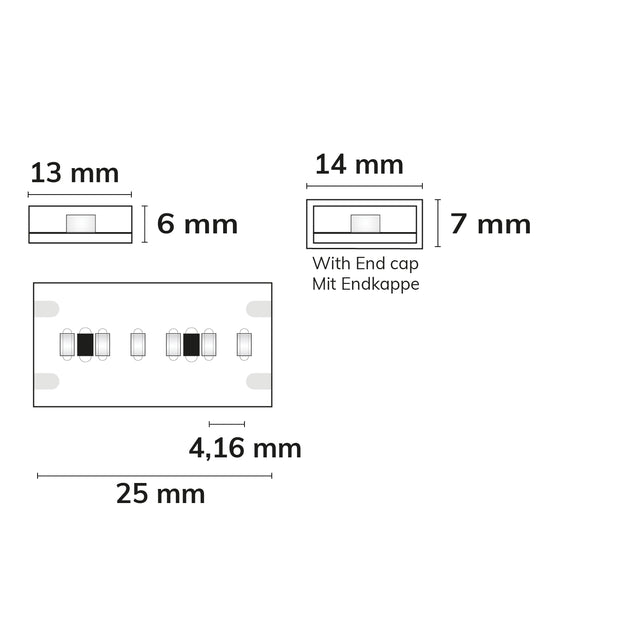 LED AQUA940 Flexband milchig 24V DC 10W IP67 4000K 5m Rolle 240 LED/m - Beleuchtung