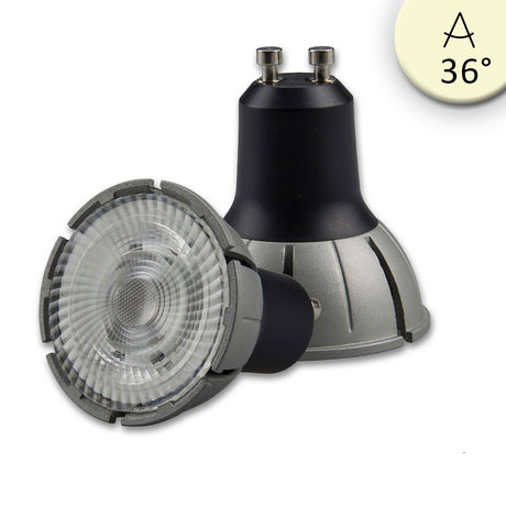 Isoled GU10 Vollspektrum LED Strahler 7W COB 36° 3000K dimmbar