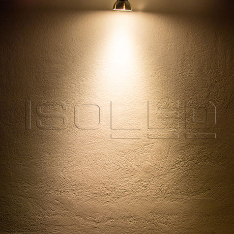 Isoled GU10 Vollspektrum LED Strahler 7W COB 36° 3000K dimmbar