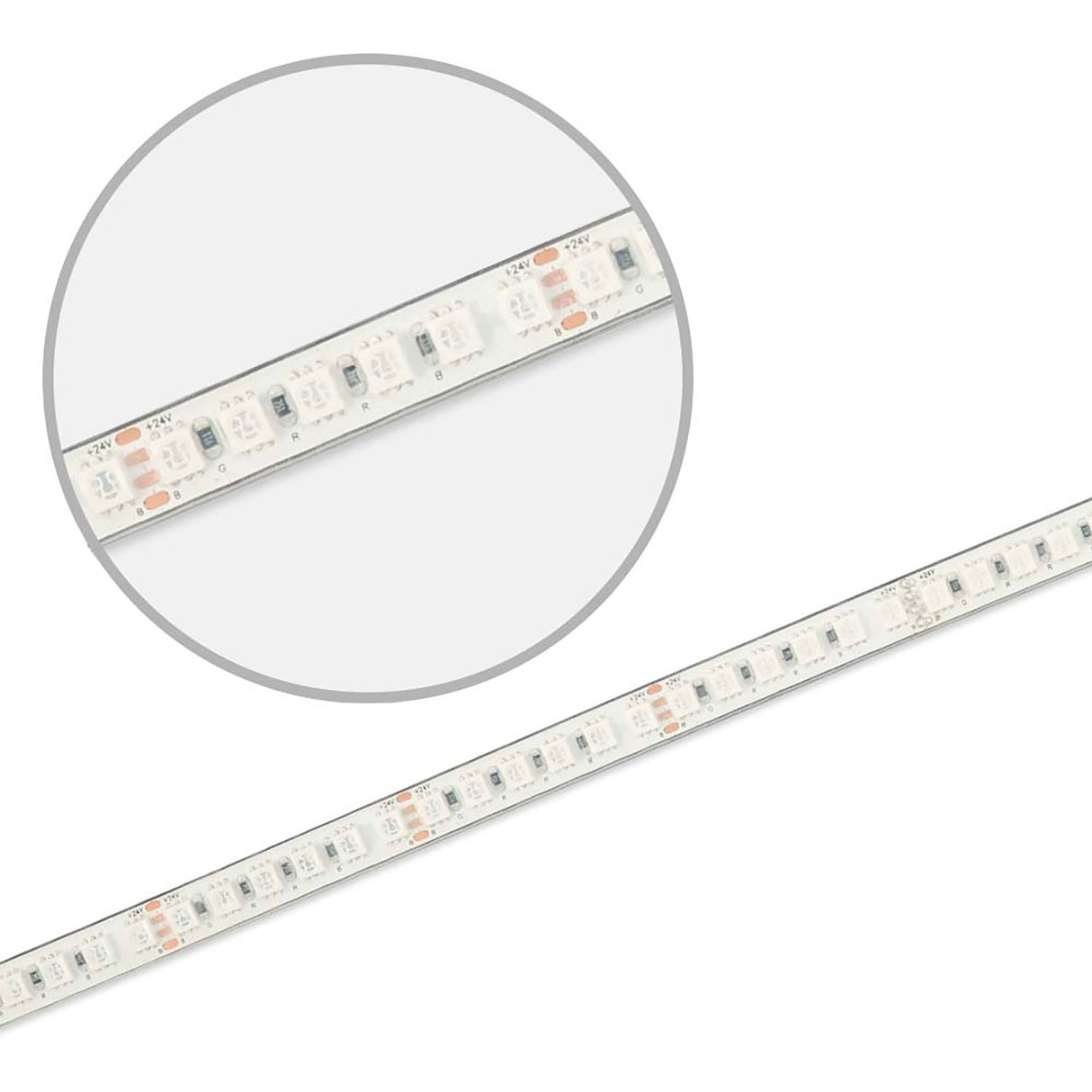 LED AQUA RGB Linear Flexband, 24V DC, 12W, IP67, 5m Rolle, 120 LED/m