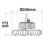 LED Hallenleuchte FL 120W 120° IK10 IP65 1-10V dimmbar neutralweiß - Beleuchtung