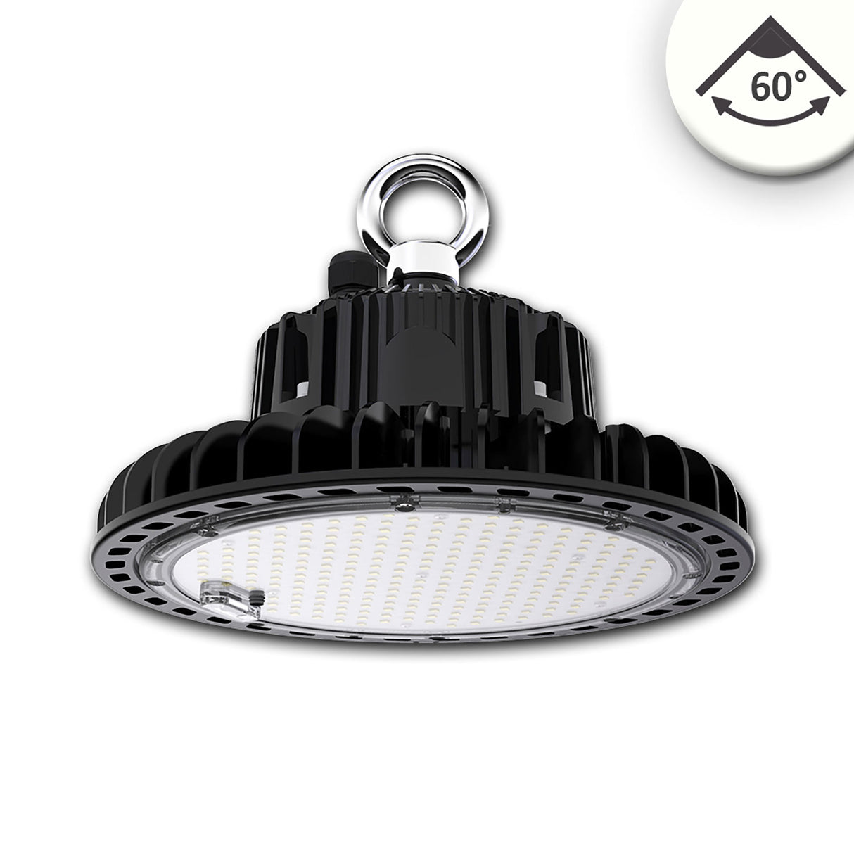 LED Hallenleuchte FL 120W, 60°, IK10, IP65, 1-10V dimmbar, neutralweiß