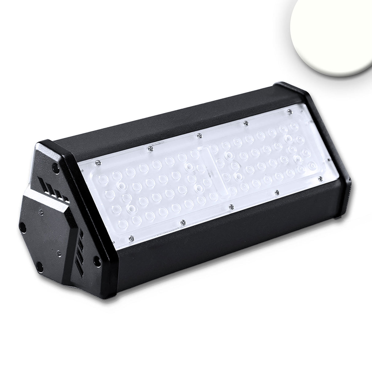 LED Hallenleuchte LN 50W, 30°, IK10, IP65, 1-10V dimmbar, neutralweiß