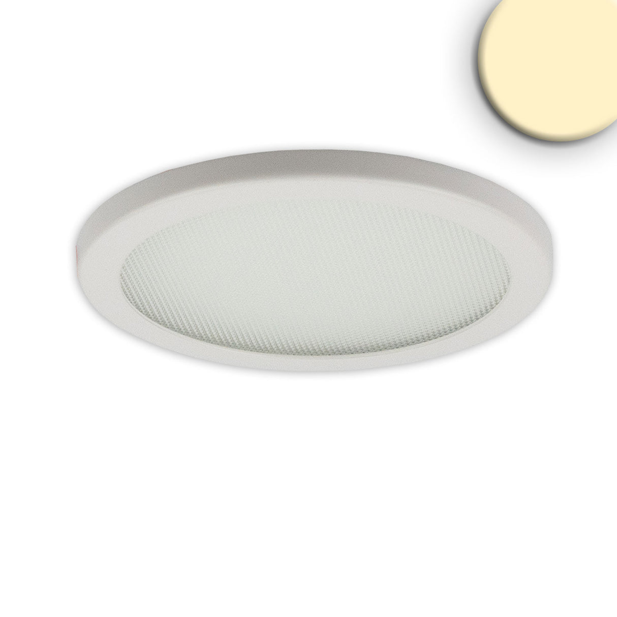 LED Downlight Flex 23W, prismatisch, 120°, Lochausschnitt 50-210mm, warmweiß, dimmbar