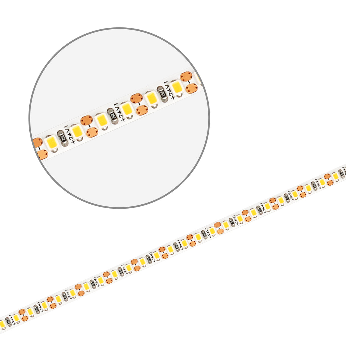 LED CRI927 MICRO Linear Flexband, 24V DC, 6W, IP20, 5m Rolle, 240 LED/m