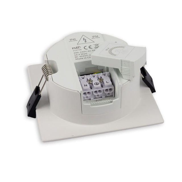 LED Downlight Prism blendungsreduziert 10W IP54 neutralweiß dimmbar - Beleuchtung