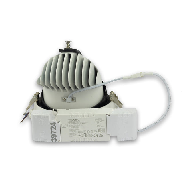 LED Shop-Downlight Sphere 35W ausschwenkbar weiß warmweiß - Beleuchtung