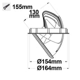 LED Shop-Downlight Sphere 35W ausschwenkbar weiß neutralweiß - Beleuchtung