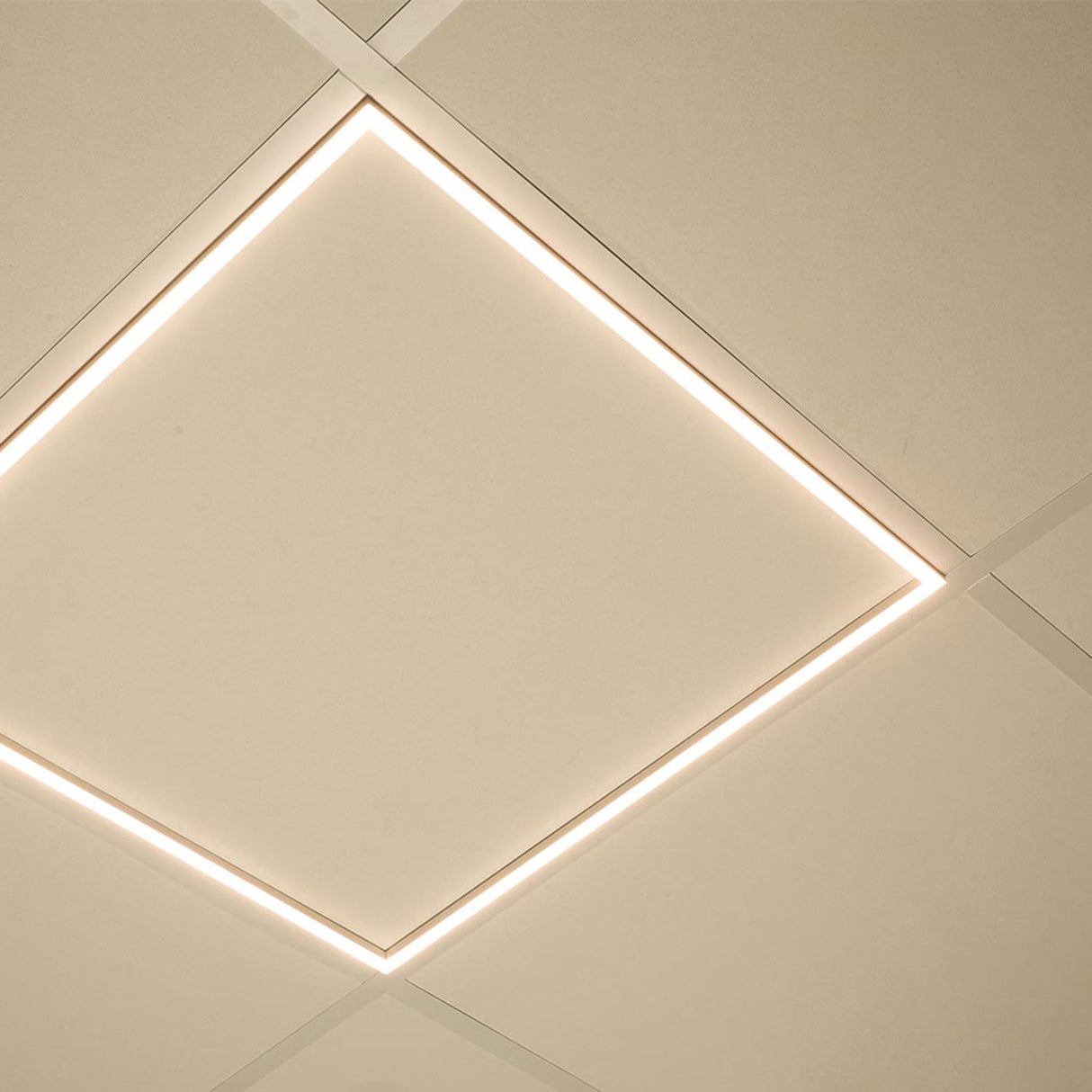 LED Panel Frame 625, 40W, warmweiß, Push oder DALI dimmbar
