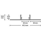 LED Trockenbau T-Profil 20 200cm - Beleuchtung