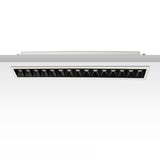 LED Einbauleuchte Raster Line weiß/schwarz dimmbar 30W warmweiß - Beleuchtung
